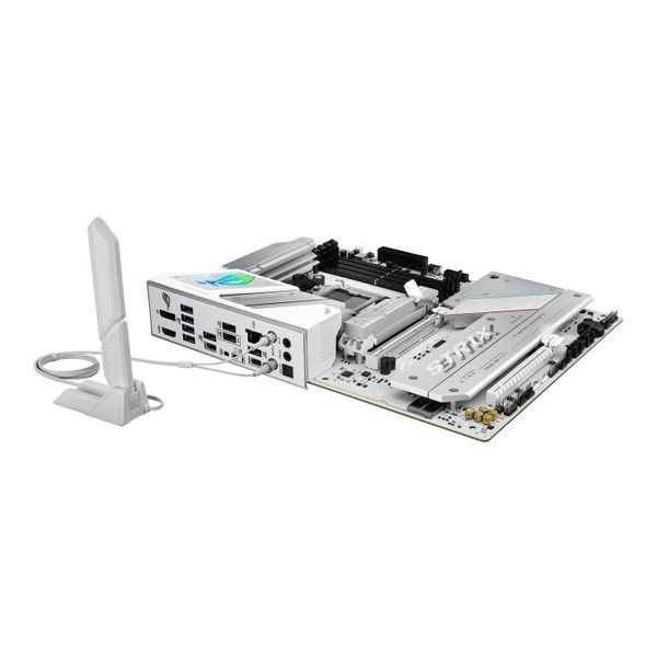 Материнcька плата ASUS ROG STRIX B850-A GAMING WIFI sAM5 B850 4xDDR5 M.2 HDMI DP WiFi BT ATX білий (90MB1J50-M0EAY0) - купити в Україні за низькою ціною в інтернет-магазині "Rincom"