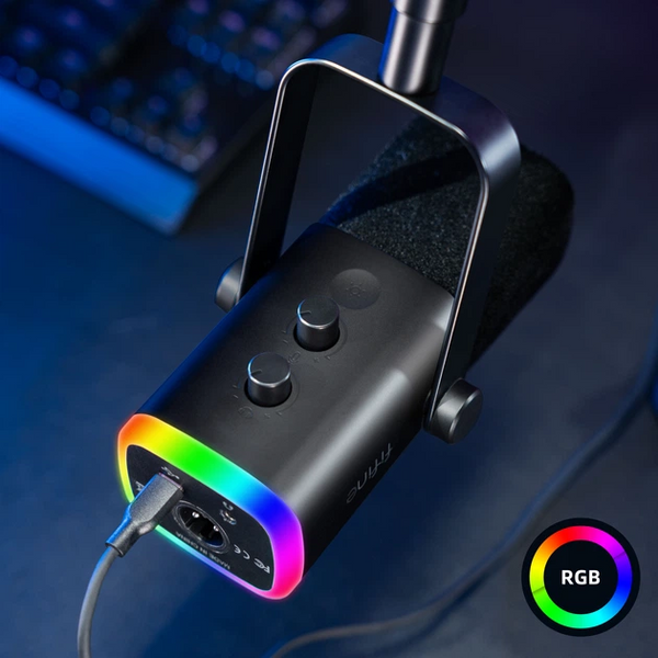 USB мікрофон Fifine AM8T (AM8T) - купити в Україні за низькою ціною в інтернет-магазині "Rincom"