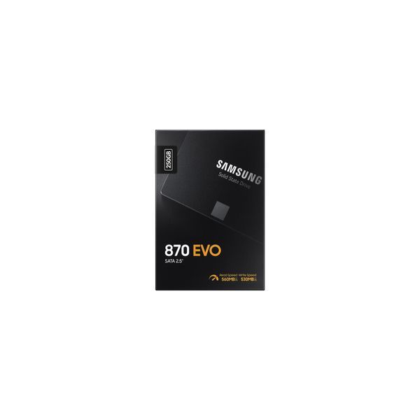 Твердотільний запам&rsquo;ятовувальний пристрій накопичувач (SSD) SATA2.5" 250GB 6GB/S 870 EVO MZ-77E250B/EU SAMSUNG (MZ-77E250B/EU) - купити в Україні за низькою ціною в інтернет-магазині "Rincom"