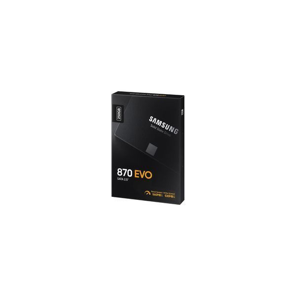 Твердотільний запам&rsquo;ятовувальний пристрій накопичувач (SSD) SATA2.5" 250GB 6GB/S 870 EVO MZ-77E250B/EU SAMSUNG (MZ-77E250B/EU) - купити в Україні за низькою ціною в інтернет-магазині "Rincom"