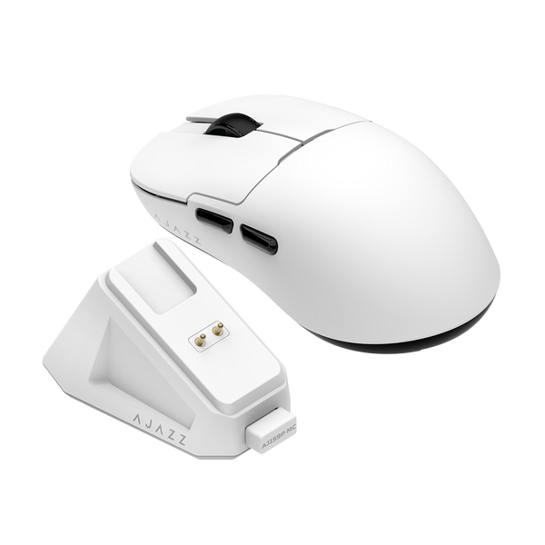Ігрова бездротова миша Ajazz AJ159P MC -3 Mod-White-3311 Charging Dock (AJ159P-MC-W) - купити в Україні за низькою ціною в інтернет-магазині "Rincom"