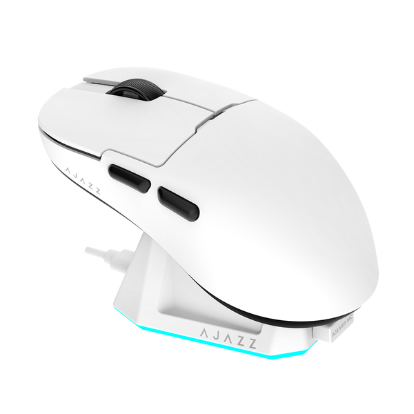 Ігрова бездротова миша Ajazz AJ159P MC -3 Mod-White-3311 Charging Dock (AJ159P-MC-W) - купити в Україні за низькою ціною в інтернет-магазині "Rincom"