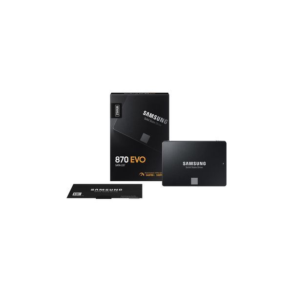 Твердотільний запам&rsquo;ятовувальний пристрій накопичувач (SSD) SATA2.5" 250GB 6GB/S 870 EVO MZ-77E250B/EU SAMSUNG (MZ-77E250B/EU) - купити в Україні за низькою ціною в інтернет-магазині "Rincom"