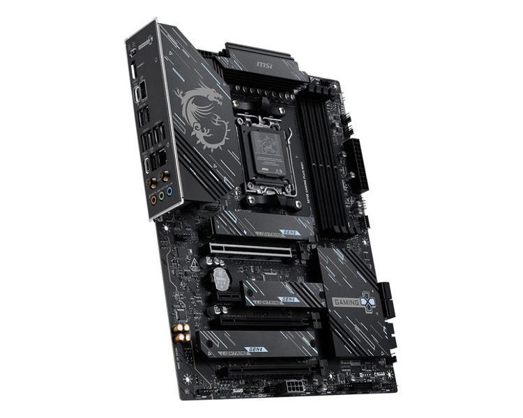 Материнcька плата MSI X870E GAMING PLUS WIFI sAM5 X870E 4xDDR5 M.2 HDMI WiFi BT ATX (911-7E70-001) - купити в Україні за низькою ціною в інтернет-магазині "Rincom"