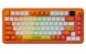 Бездротова механічна клавіатура Ajazz AK820 MAX Avocado Switch Orange-White Theme-RGB--With Screen (AK820MAX-AS-OW) - фото 16 з 16