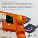 Бездротова механічна клавіатура Ajazz AK820 MAX Avocado Switch Orange-White Theme-RGB--With Screen (AK820MAX-AS-OW) - фото 7 з 16