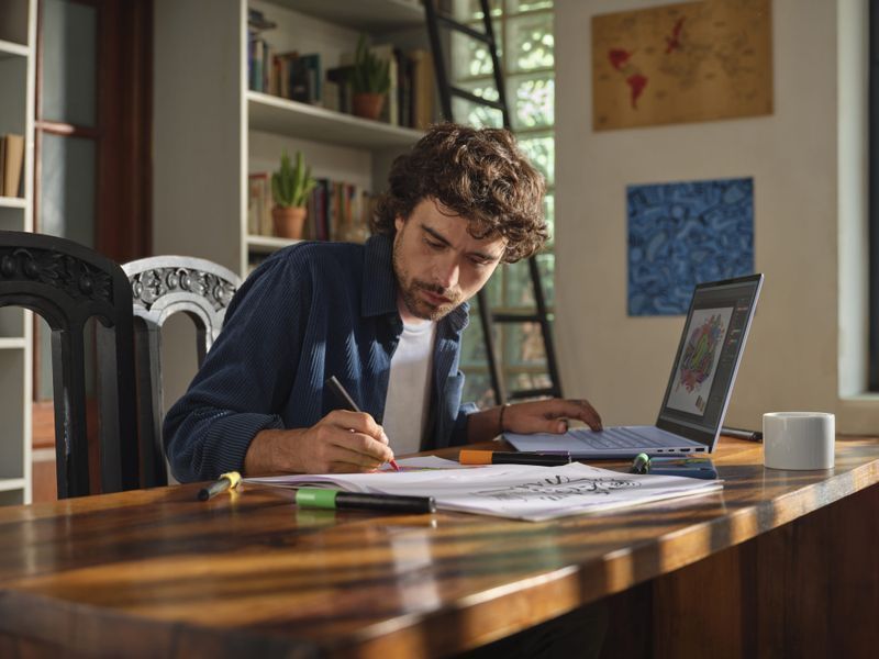 Ноутбук HP OmniBook 5 16-af1004ua 16" 2K IPS AG, Intel U5-225U, 16GB, F1024GB, UMA, DOS, блакитний (BV5V7EA) - купити в Україні за низькою ціною в інтернет-магазині "Rincom"