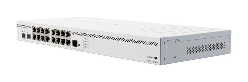 Мережевий комутатор Ethernet з функцією маршрутизації CCR2004-16G-2S+ MIKROTIK (CCR2004-16G-2S+) - купити в Україні за низькою ціною в інтернет-магазині "Rincom"