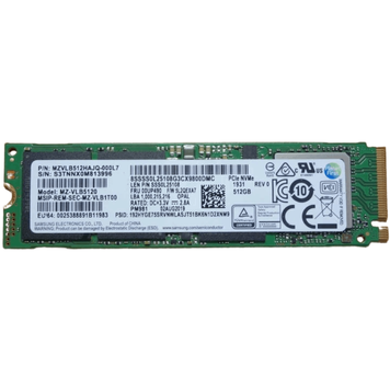 Накопичувач Samsung PM981 512GB M.2 2280 NVMe PCIe Gen3 x4 TLC OEM (MZVLB512HAJQ-000L7) - купити в Україні за низькою ціною в інтернет-магазині "Rincom"