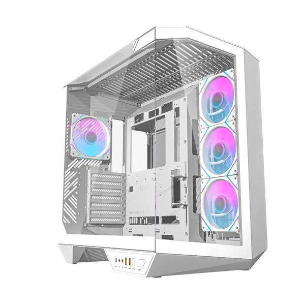 Корпус для комп'ютера DARK FLASH ATX без блока живлення DY470 білий (DY470 WHITE) - купити в Україні за низькою ціною в інтернет-магазині "Rincom"