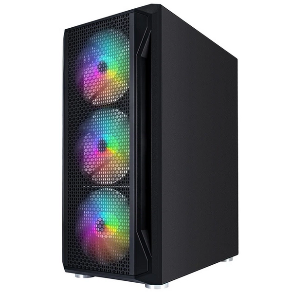 Корпус 1stPlayer X5-BK-4F1 Black (X5-BK-4F1) - купити в Україні за низькою ціною в інтернет-магазині "Rincom"