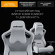 Крісло ігрове Anda Seat Kaiser 2 Pro Grey Fabric Size XL (AD12YXL-17-G-F-G01)