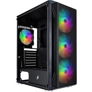 Корпус 1stPlayer X5-BK-4F1 Black (X5-BK-4F1) - купити в Україні за низькою ціною в інтернет-магазині "Rincom"