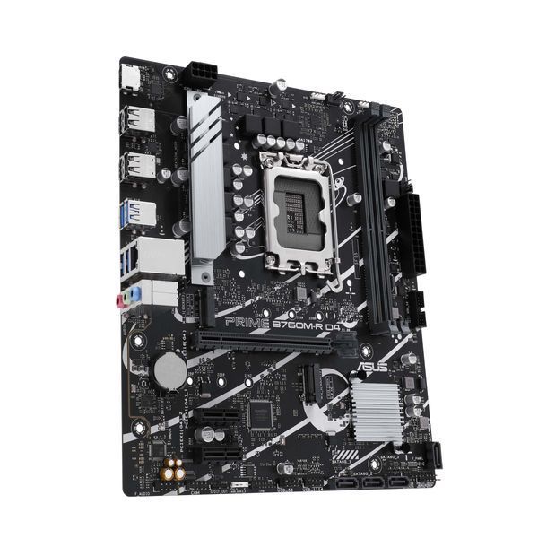 Материнcька плата ASUS PRIME B760M-R D4 s1700 B760 2xDDR4 M.2 HDMI mATX (90MB1HA0-M0EAY0) - купити в Україні за низькою ціною в інтернет-магазині "Rincom"
