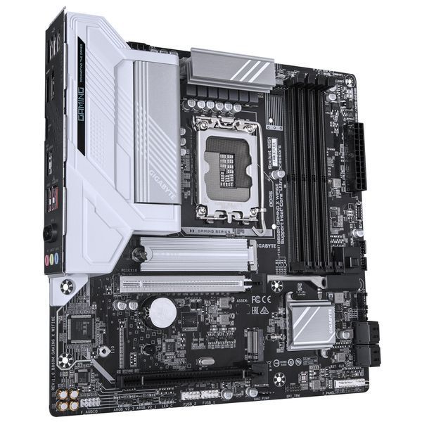Материнська плата GIGABYTE B860M GAMING X WIFI6E s1851 B860 4xDDR5 M.2 Wi-Fi BT HDMI DP Type-C mATX (B860M_GAMING_X_WIFI6E) - купити в Україні за низькою ціною в інтернет-магазині "Rincom"
