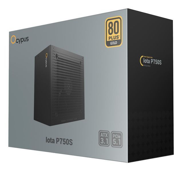 Блок живлення ATX 750W IOTA P750S OCYPUS (IOTA-P750S-GFFBK025X-EU) - купити в Україні за низькою ціною в інтернет-магазині "Rincom"