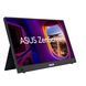 Монітор портативний Asus 15.6" ZenScreen MB16AHG mHDMI, 2xUSB-C, IPS, 144Hz, 3ms, FreeSync (90LM08U0-B02170) - фото 3 з 6