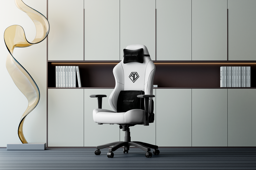 Крісло ігрове Anda Seat Phantom 3 White Size L (AD18Y-06-W-PV)