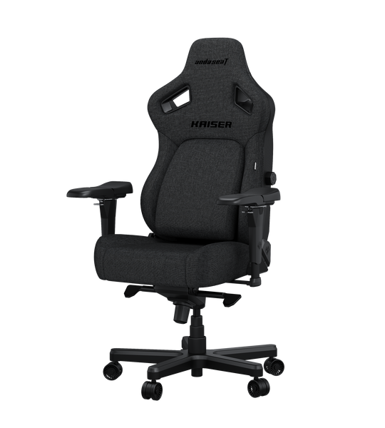 Крісло ігрове Anda Seat Kaiser 4 Dark Grey Fabric Size XL (AD12YDDC-XLL-20-GB-CF)