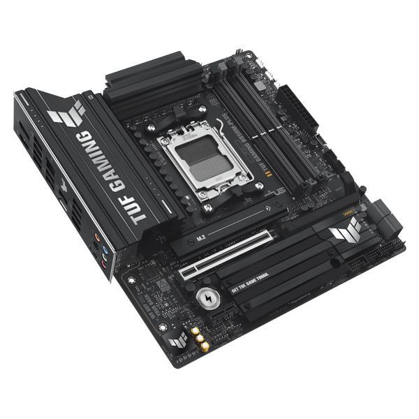 Материнcька плата ASUS TUF GAMING B850M-PLUS sAM5 B850 4xDDR5 M.2 HDMI DP mATX (90MB1IX0-M0EAY0) - купити в Україні за низькою ціною в інтернет-магазині "Rincom"