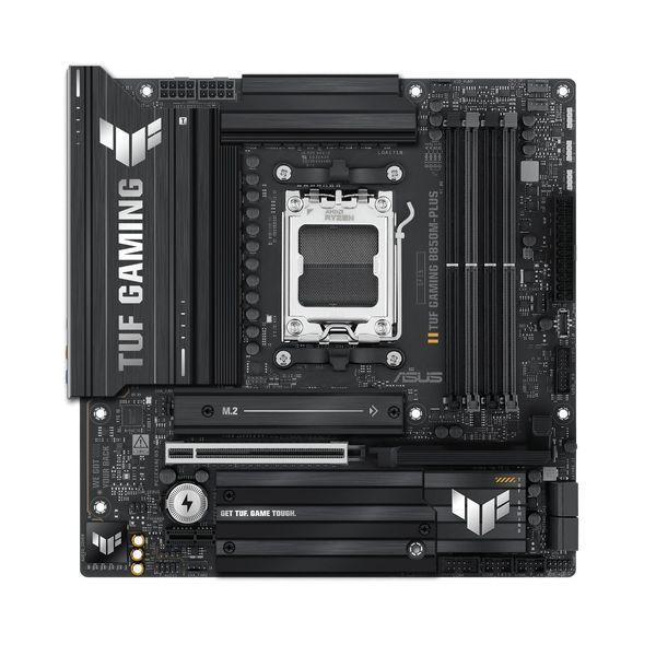 Материнcька плата ASUS TUF GAMING B850M-PLUS sAM5 B850 4xDDR5 M.2 HDMI DP mATX (90MB1IX0-M0EAY0) - купити в Україні за низькою ціною в інтернет-магазині "Rincom"
