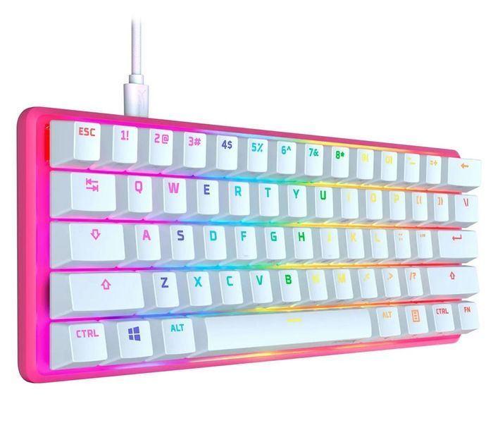 Клавіатура HyperX Alloy Origins 60 HX Red USB Pink (572Y6AA) - купити в Україні за низькою ціною в інтернет-магазині "Rincom"