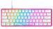 Клавіатура HyperX Alloy Origins 60 HX Red USB Pink (572Y6AA) - фото 1 з 4