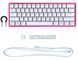 Клавіатура HyperX Alloy Origins 60 HX Red USB Pink (572Y6AA) - фото 4 з 4