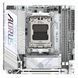 Материнська плата GIGABYTE X870I AORUS PRO ICE sAM5 X870I AORUS PRO ICE 2xDDR5 M.2 Wi-Fi BT HDMI Type-C ATX (X870I_AORUS_PRO_ICE) - фото 1 з 6