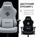 Крісло ігрове Anda Seat Phantom 3 Pro Grey Fabric Size L (AD18YC-06-G-F)