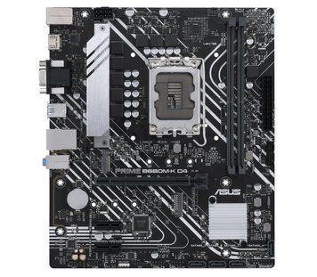 Материнcька плата ASUS PRIME B660M-K D4 s1700 B660 2xDDR4 M.2 HDMI D-Sub mATX (90MB1950-M1EAY0) - купити в Україні за низькою ціною в інтернет-магазині "Rincom"