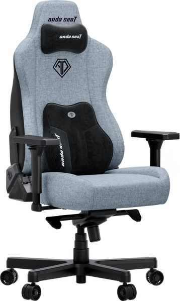 Крісло ігрове Anda Seat Kaiser 3E XL Gray Blue Fabric (AD23YC-XL-09-T-CF-T01)