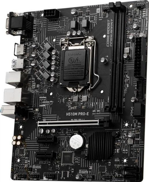 Материнстка плата MSI H510M PRO-E (s1200, H510, microATX) (MSI H510M Pro-E) - купити в Україні за низькою ціною в інтернет-магазині "Rincom"