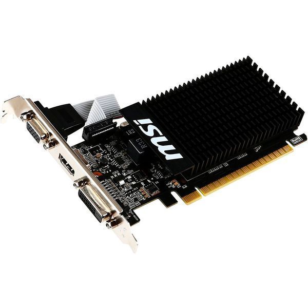 MSI GeForce GT 710 2GB GDDR3 (GT 710 2GD3H LP) - купити в Україні за низькою ціною в інтернет-магазині "Rincom"