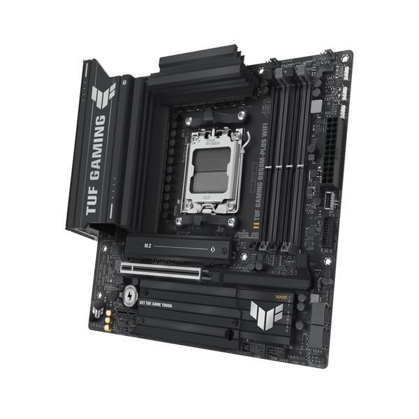 Материнcька плата ASUS TUF GAMING B850M-PLUS WIFI sAM5 B850 4xDDR5 M.2 HDMI DP Wi-Fi BT mATX (90MB1IY0-M0EAY0) - купити в Україні за низькою ціною в інтернет-магазині "Rincom"