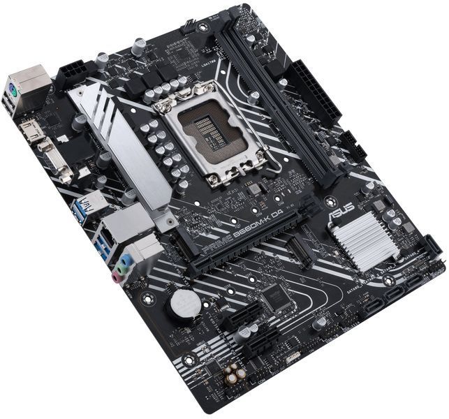 Материнcька плата ASUS PRIME B660M-K D4 s1700 B660 2xDDR4 M.2 HDMI D-Sub mATX (90MB1950-M1EAY0) - купити в Україні за низькою ціною в інтернет-магазині "Rincom"