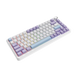 Ігрова дротова механічна клавіатура Ajazz AK820 MAX Magnetic switches-Purple-White-Blue-RGB (AK820MAX-WM-PWB) - фото 3 з 10