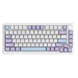 Ігрова дротова механічна клавіатура Ajazz AK820 MAX Magnetic switches-Purple-White-Blue-RGB (AK820MAX-WM-PWB) - фото 1 з 10