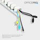 Органайзер для кабелю OfficePro CM800W White (CM800W)