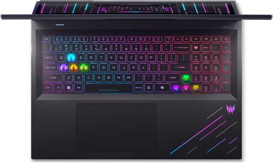 Ноутбук Acer Predator Helios 18 PH18-73 18" WQXGA IPS, Intel U9-275HX, 64GB, F2TB, NVD5080-16, Lin, чорний (NH.QVZEU.003) - купити в Україні за низькою ціною в інтернет-магазині "Rincom"