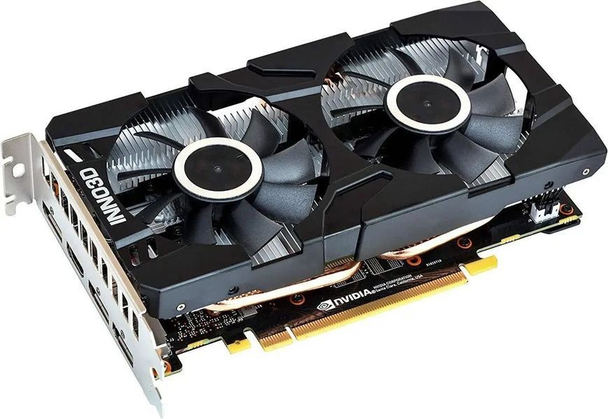 Inno3D GeForce GTX 1660 SUPER Twin X2 6gb GDDR5 (M166SK-06D6) - купити в Україні за низькою ціною в інтернет-магазині "Rincom"
