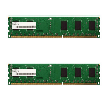 Комплект оперативної пам`яті Unigen 8 GB (2x4GB) DDR3 1600 MHz (UNIGEN-4G-1600-2X) - купити в Україні за низькою ціною в інтернет-магазині "Rincom"