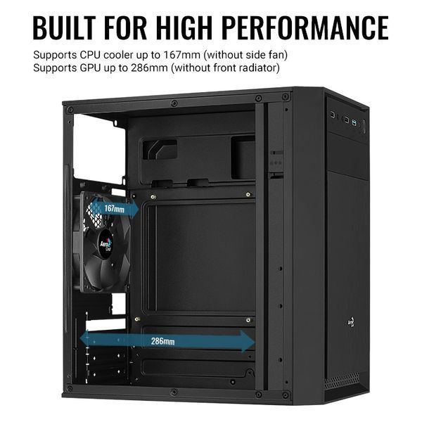 Корпус Aerocool CS104 (CS104) - купити в Україні за низькою ціною в інтернет-магазині "Rincom"