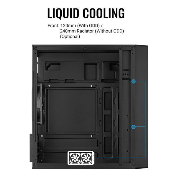 Корпус Aerocool CS104 (CS104) - купити в Україні за низькою ціною в інтернет-магазині "Rincom"