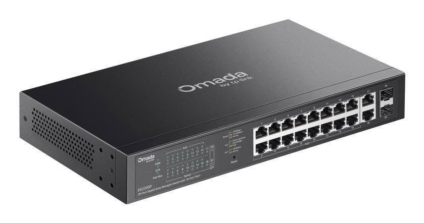20-портовий гігабітний комутатор, ES220GP TP-LINK (ES220GP) - купити в Україні за низькою ціною в інтернет-магазині "Rincom"