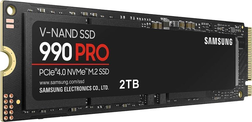 Накопичувач SSD Samsung M.2 2TB PCIe 4.0 990PRO (MZ-V9P2T0BW) - купити в Україні за низькою ціною в інтернет-магазині "Rincom"
