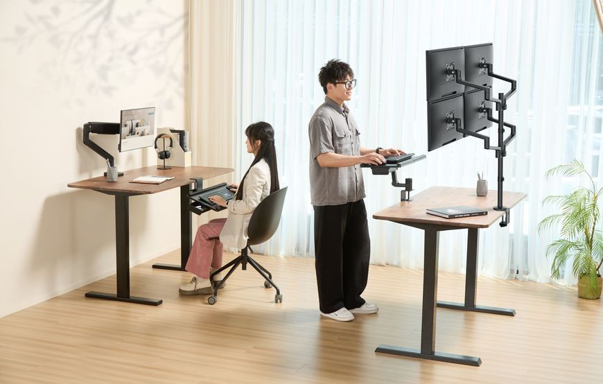Підставка для клавіатури OfficePro KT163B Black (KT163B)