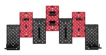 Настінна дошка-органайзер OfficePro WO1080B Black/Red (WO1080B)