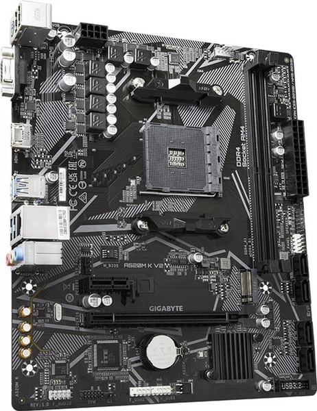 Материнська плата GIGABYTE A520M K V2 (GIGABYTE A520M K V2) - купити в Україні за низькою ціною в інтернет-магазині "Rincom"