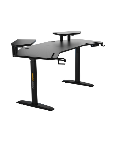 Комп&rsquo;ютерний стіл з електрорегулюванням висоти Anda Seat Shadow Warrior Black (AD-D-DD1-1600L-02-B)